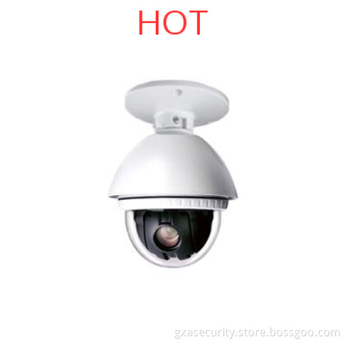 1/4 CCD, 10X optical zoom PTZ mini speed dome camera
